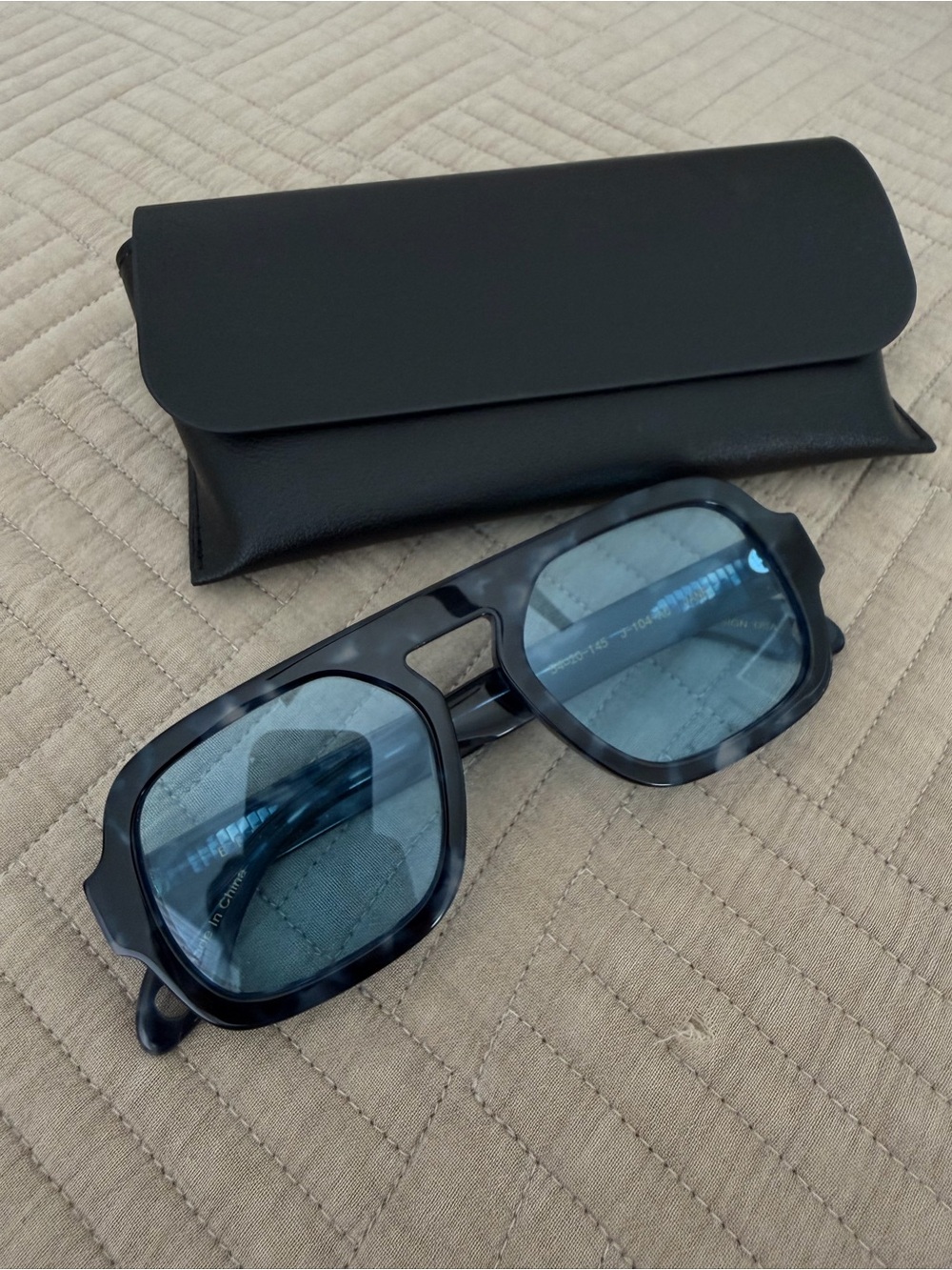 Elisa Johnson Jane Blue Sunglasses